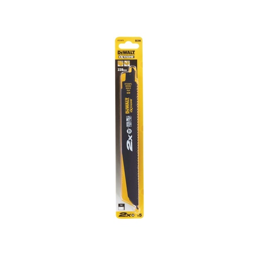 [DT2307L-QZ] Lame de scie à guichet 2X BiM 228x4.2mm extra épaisse, bois