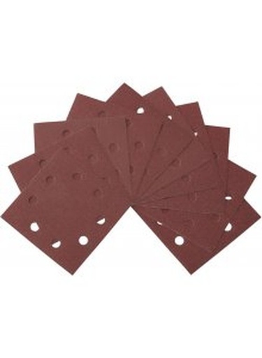 [DT3031-QZ] Schleifpapier 1/4, 115x115mm, gelocht, Klettverschluss, K60 (10Stk)
