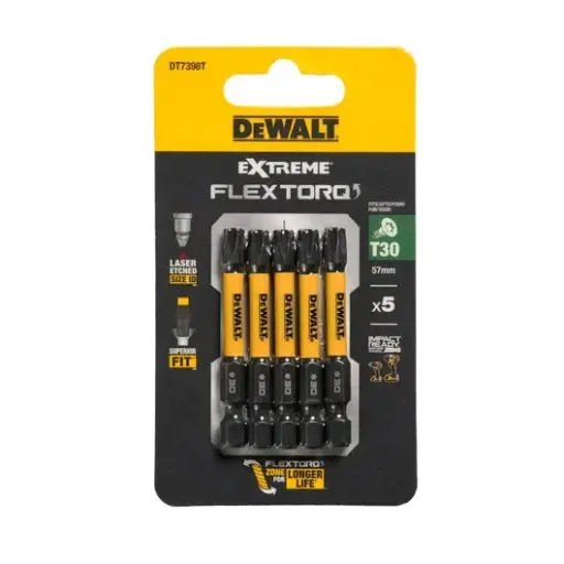 [DT7398T-QZ] IMPACT Torsion 50mm Torx T30 (5szt)