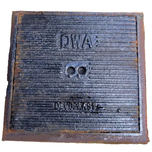 [DWA] Gietijzer deksel 34x34 DWA 