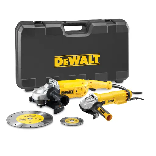 [DWE492SDT-QS] Angle grinder 2200W dia 230mm soft start set