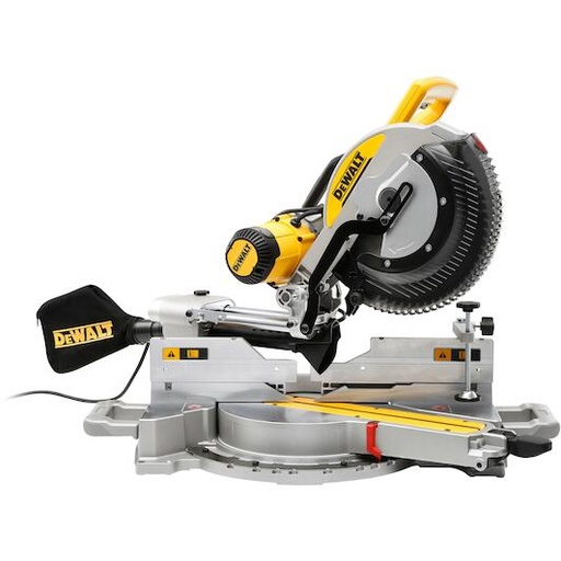 [DWS780-QS] 1675W Scie à coupe et à onglets 305 mm avec indicateur XPS