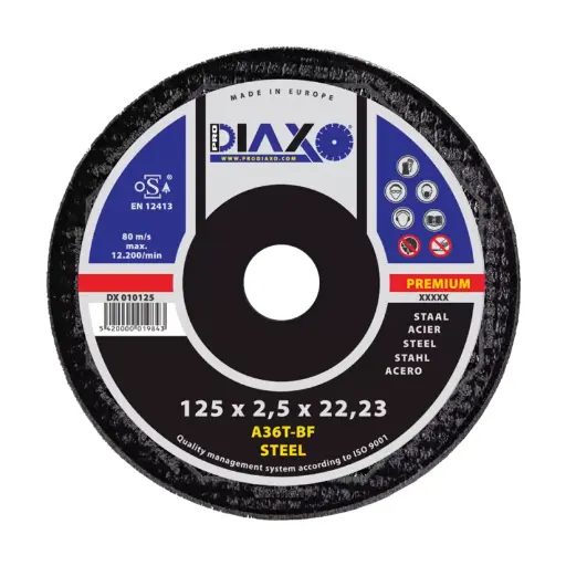 [DX010125] Cutting disc dia 125x2.5 mm Prodiaxo