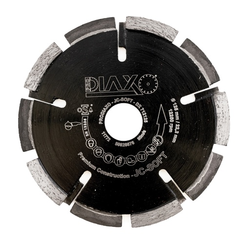 [DBL1257ZV] Diamond disc dia 125 for joints SOFT