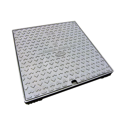 [HY60] Żeliwny właz hydrauliczny HY60 B125 - VO=484x517mm H=40mm COPRO