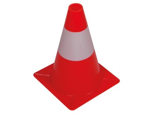 [KEGEL30] Cône de signalisation 30 cm rouge/blanc