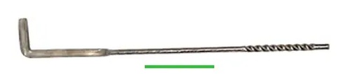 [KLOP250L] Wall hooks knock-in stainless steel 304 - L flat 250x4mm (250pcs/box)