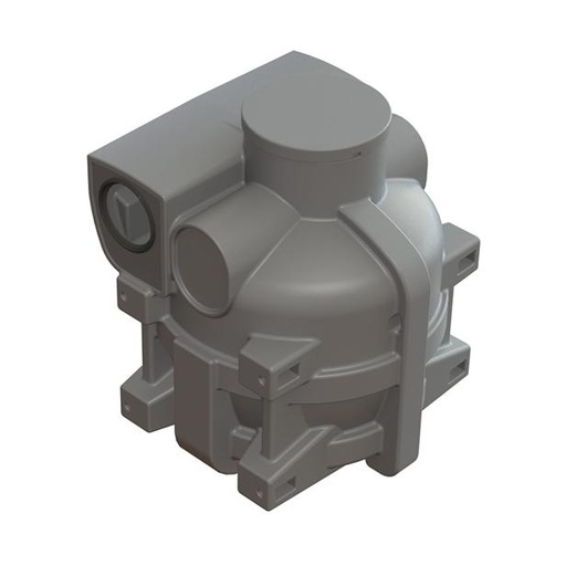 [KWS15B] Hydrocarbon PSDC15 BYPASS oil and gasoline separator 15l/s with bypass