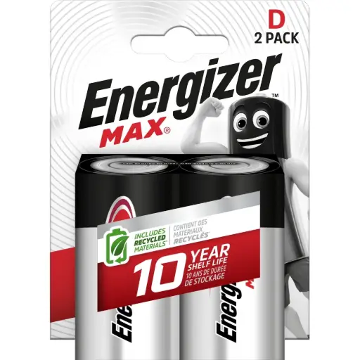 [LR20] Battery energizer MAX LR20 D BL2