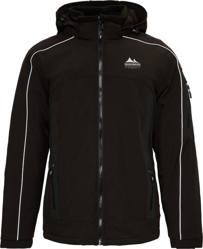 [OLE-XL] Arbeitsweste OLE Softshell Nordberg Winter schwarz X-Large