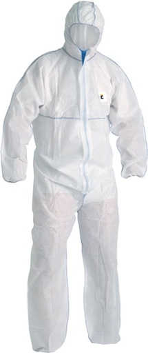 Einweg-Overall chemsafe MS1 weiß