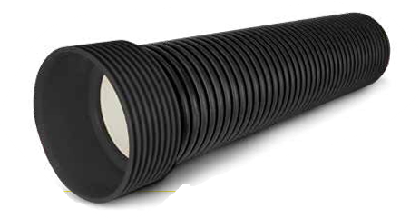 [PPR800SN8] PP Ribbuis dia 800mm ID gemoft zwart benor SN8 l=6m 
