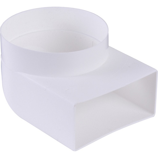 [RH180X95] Adaptateur rectangulaire 180x95 coudé
