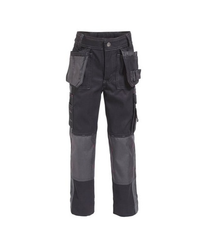 Arbeitshose Dassy Seattle Kinder schwarz/zementgrau