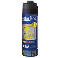 [SPUITBUSZW] Spray de marquage 500 ml Noir