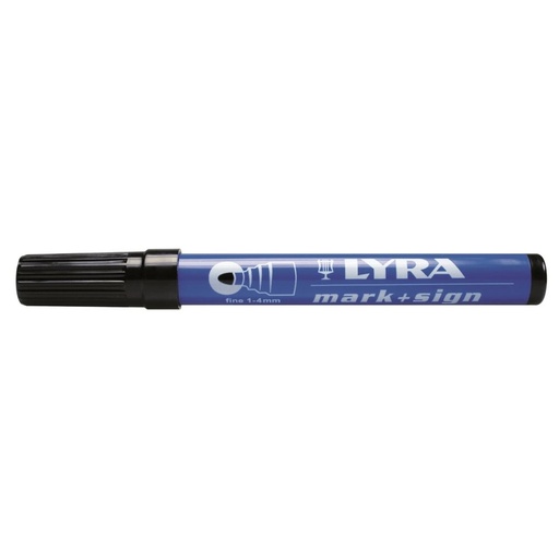[STIFTZW] Marqueur Alchohol lyra 1-4mm noir