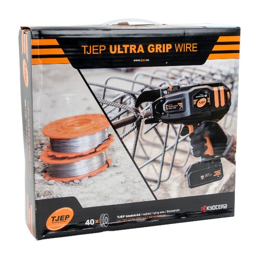 [TJ124153] Drut w oplocie TJEP ultra grip o wysokiej wytrzymałości na rozciąganie 0,8 mm (100 m/pudełko/40 rolek) (48ds/pal)