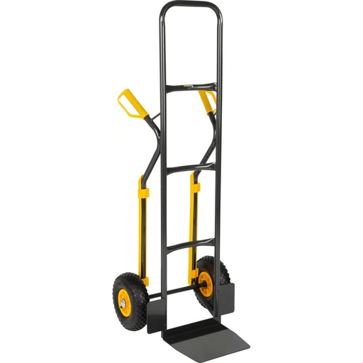 [ZOLDER200] Wózek transportowy stalowo-szary 1.39m 200kg