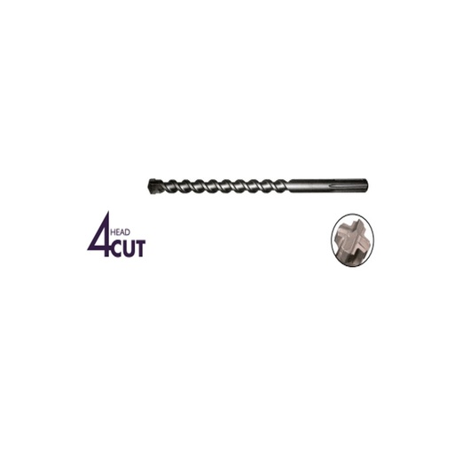 [UT70465] Utilvo SDS-Max 4-puntsboor 22x800x920mm 