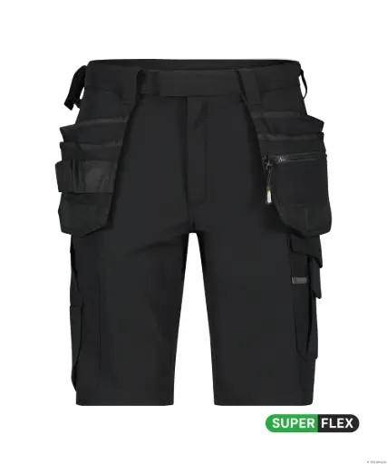 Work pants Dassy Aurax short strech with holster pockets