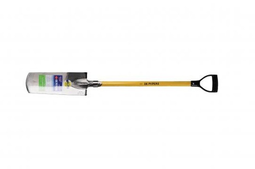 [DP103.DF] Spade De Pypere glasfiber steel D-handvat
