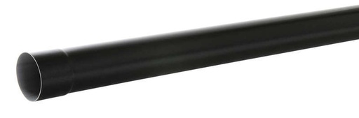 [BUIS80Z-4M] PVC buis dia 80x1.5mm zwart=4m 