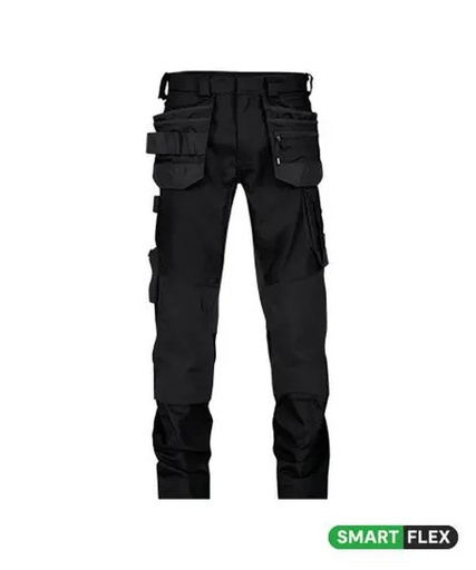 Arbeitshose Flux Next mit Stretch-Holstertaschen und Knietaschen