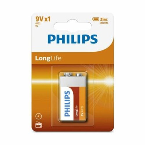 [BATTERIJ9V] Philips Longlife 9 V