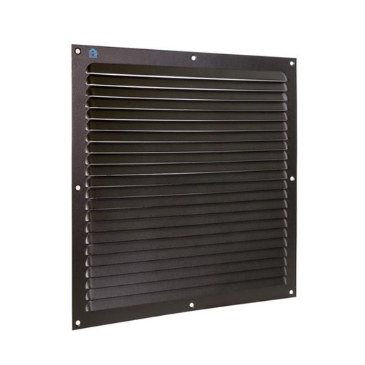 [RENSON436-30X30-ZWART] Renson 436 Krata aluminiowa czarna 30x30 bez siatki