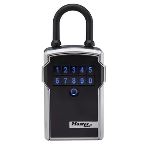 [5440EURD] Sleutelkast Zwart bluetooth en elektronische sleutel 18,3 cm x 8,3 cm x 5,9 cm - 36mm beugel 