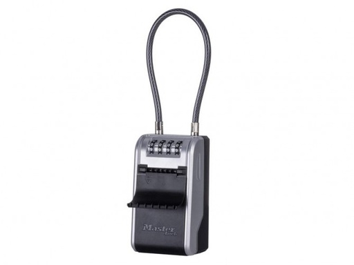 [5482EURD] Armoire à clés portable Noir 28,3 cm x 7,6 cm x 5,6 cm - Support 135mm