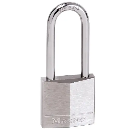 [640EURDLH] Hangslot Grijs 40mm - 52mm beugel 