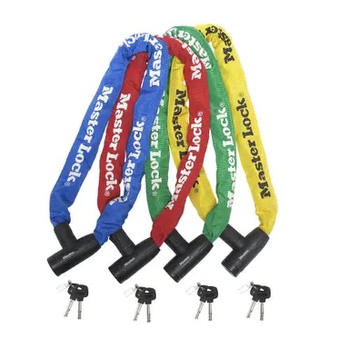 [8391EURDPROCOL] Bicycle lock with keys 90mm (blue, red, green or orange)