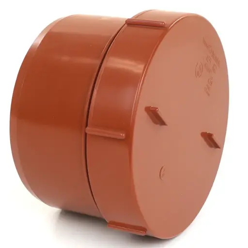 [SCHR110RB] Zakrętka PVC śr. 110 czerwona brązowa