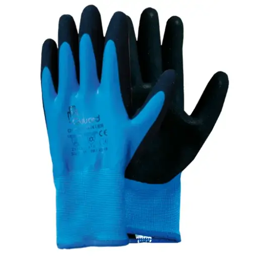 Handschuh wasserdicht blau Ocean winter nylon latex