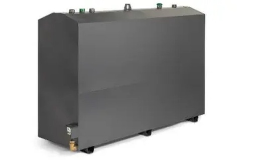 [MZM2000DW] Dubbelwandige bovengrondse prisma metalen opslagtank 2000l
