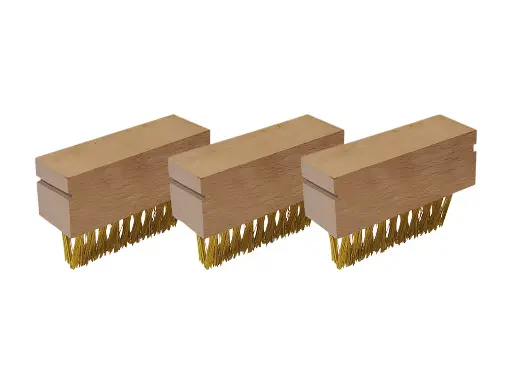 [2030MZSK] Brosse à joint 3 pcs + grattoir sur carte