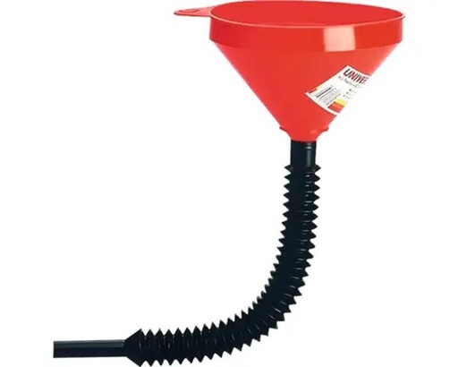 [2802953500] Entonnoir rouge avec flexible 210x19mm