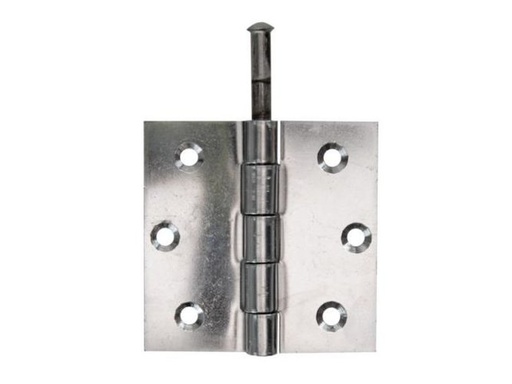 [36121 1] Scharnier met rivet inox 76x76x2
